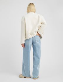 Veste bombardier en laine