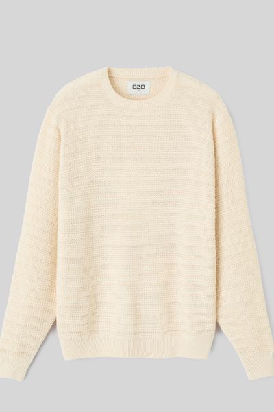 Pull maille fantaisie