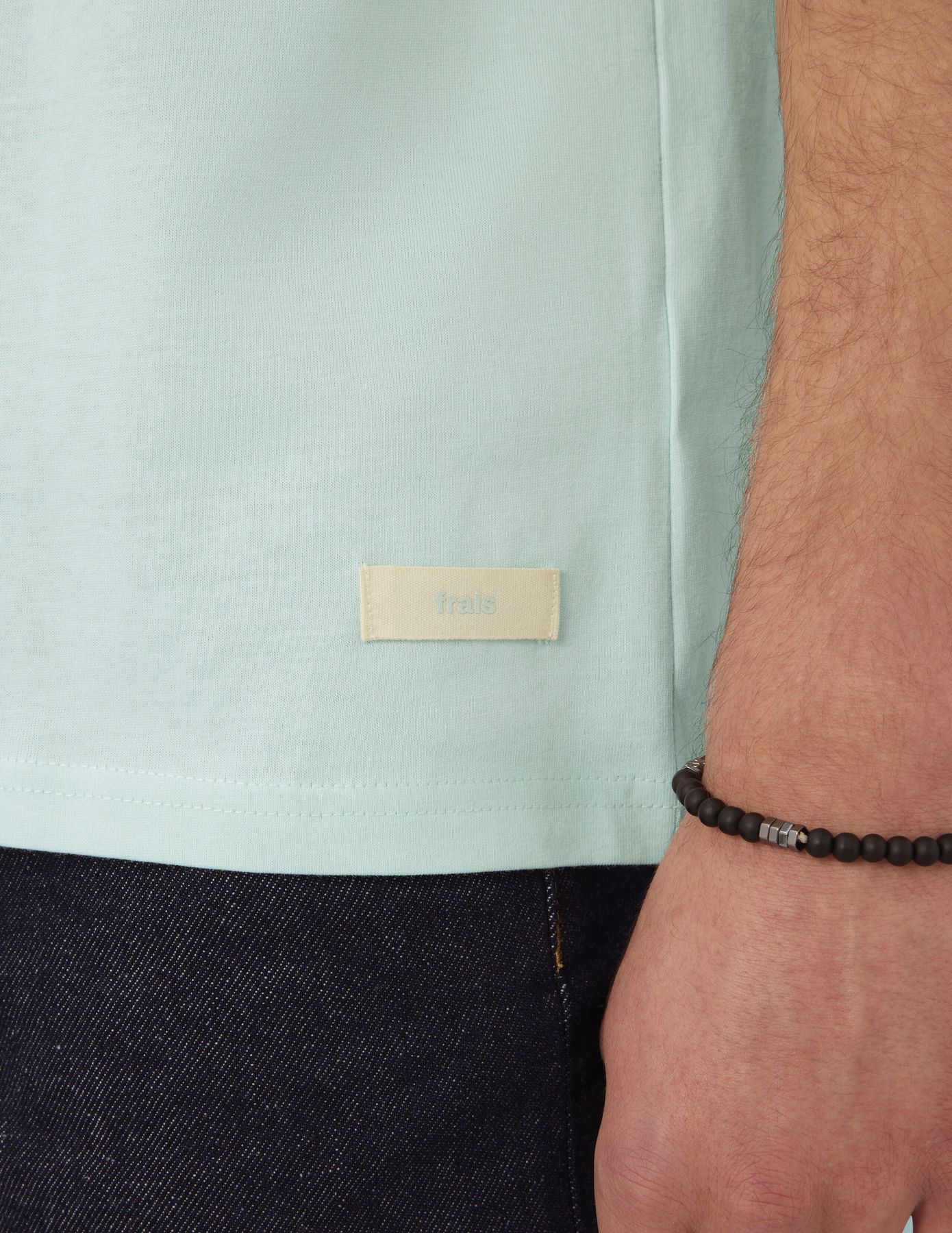 T-shirt avec &eacute;tiquette message