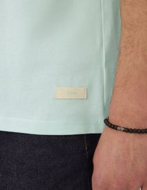 T-shirt avec &eacute;tiquette message