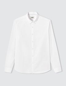 Chemise unie ajustée