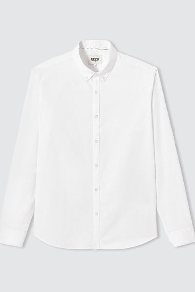 Chemise unie ajustée