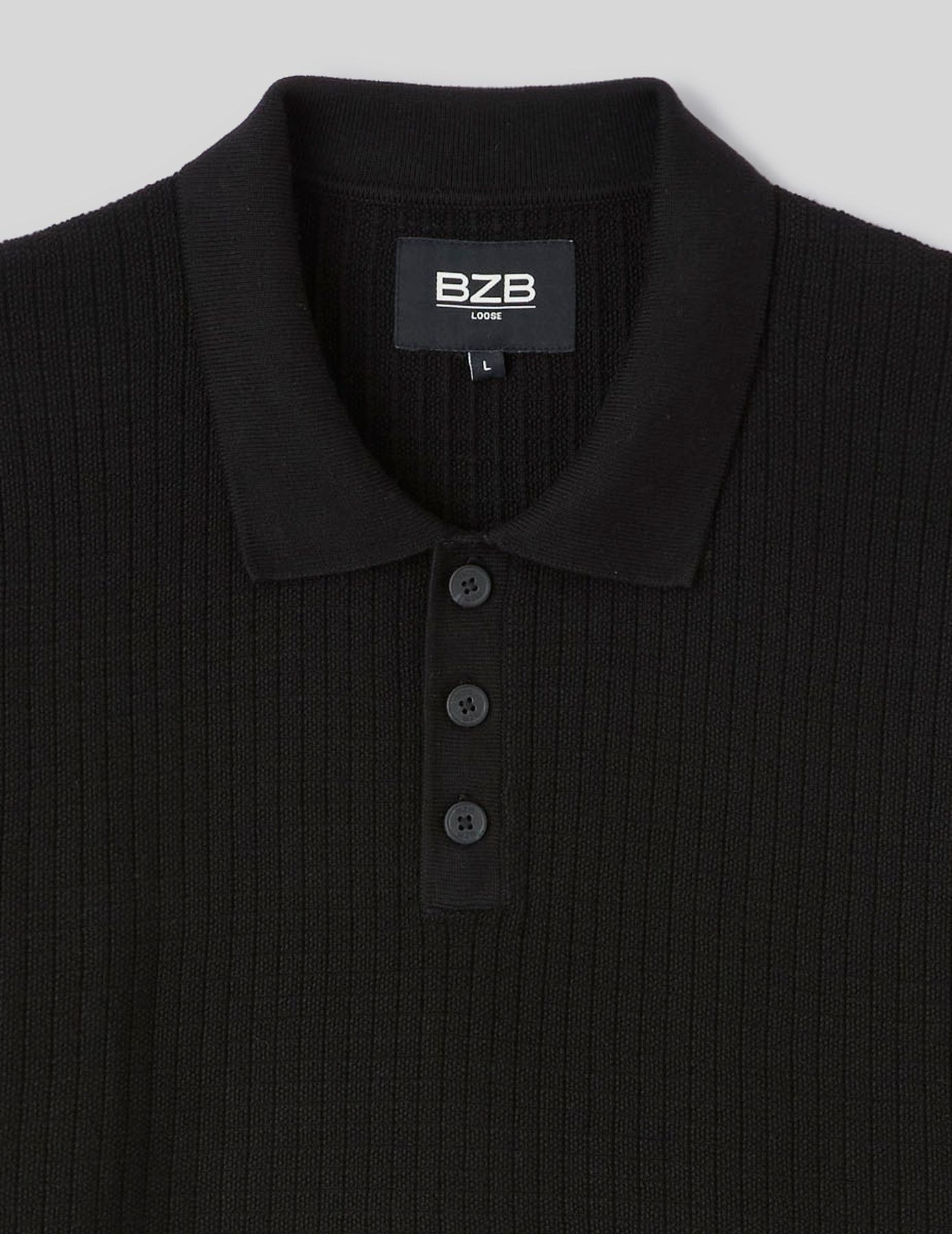Polo maille c&ocirc;tel&eacute;e