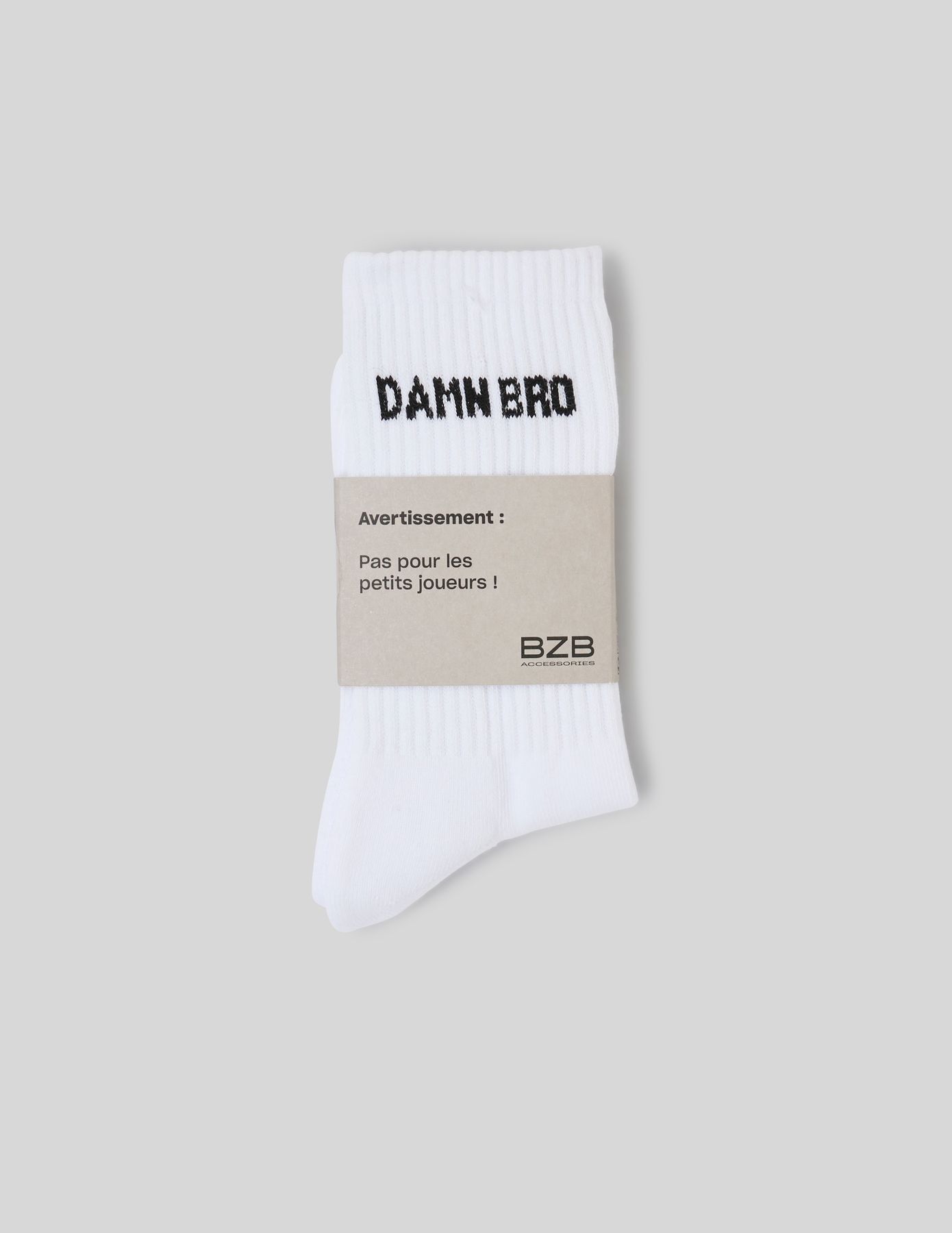 Chaussettes unitaire wording