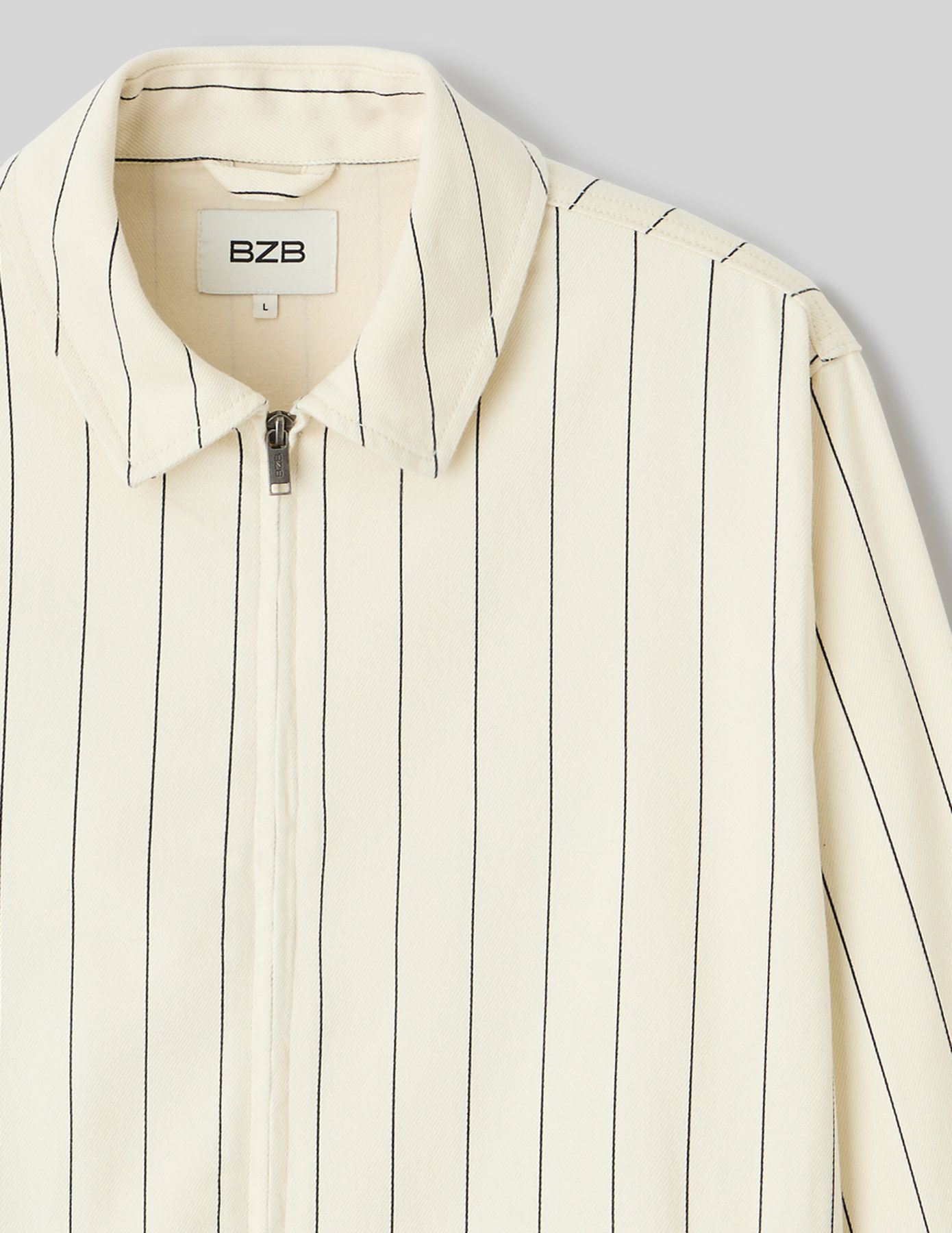 Veste zipp&eacute;e ray&eacute;e