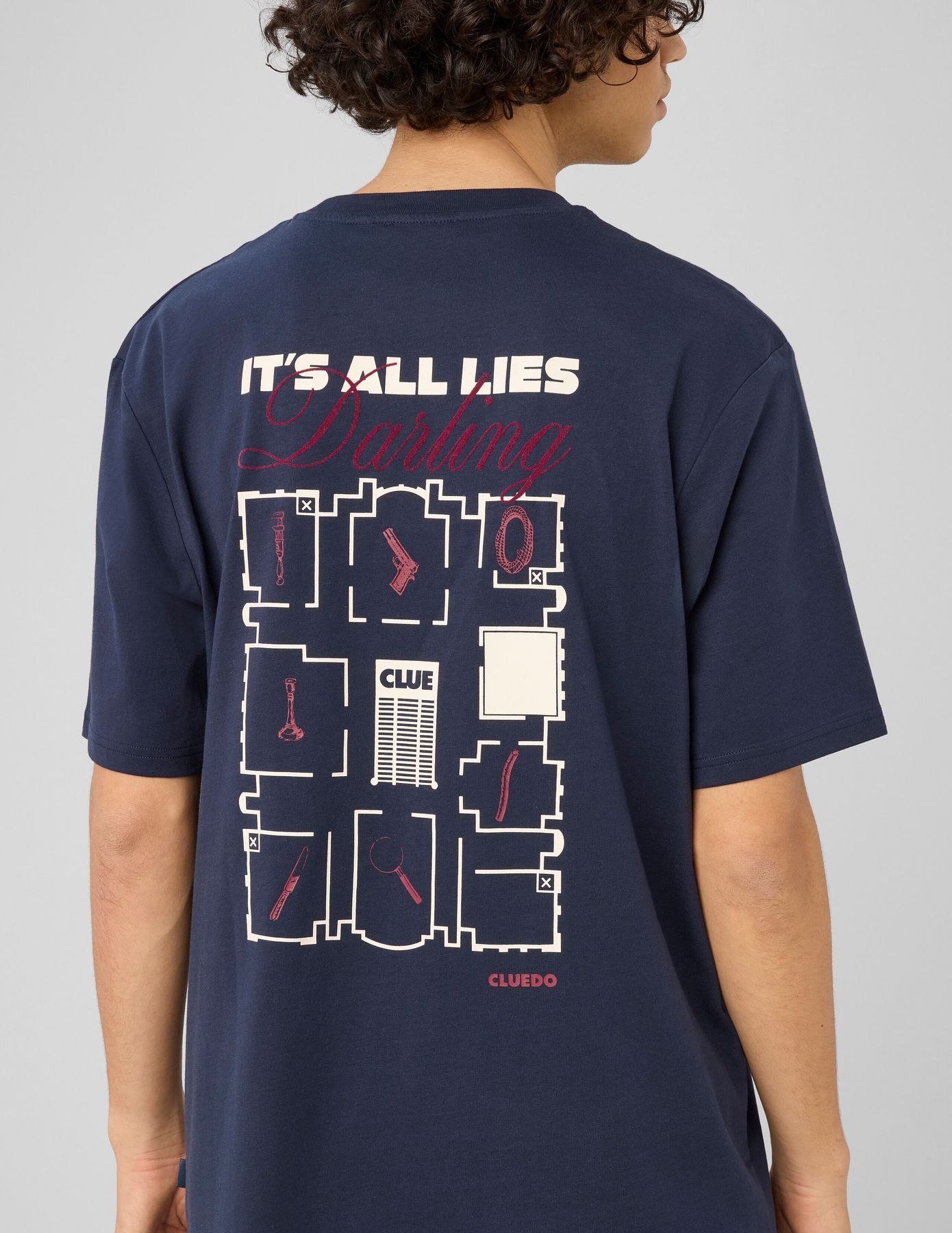 T-shirt licence Cluedo