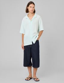 Chemise manches courtes gaze de coton