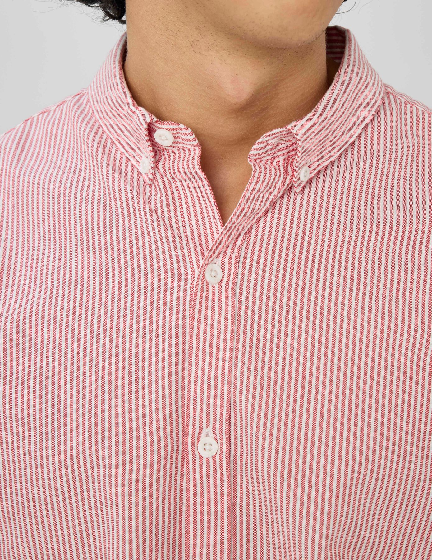 Chemise ray&eacute;e droite