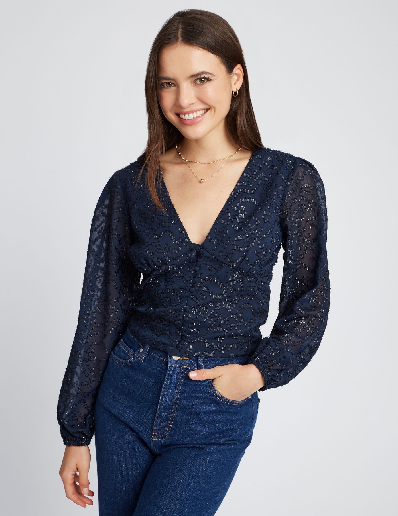 Blouse boutonnée