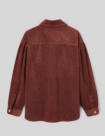 Surchemise en velours côtelé