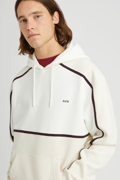 Sweat à capuche colorblock