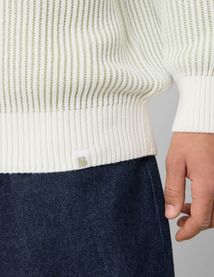 Pull bicolore