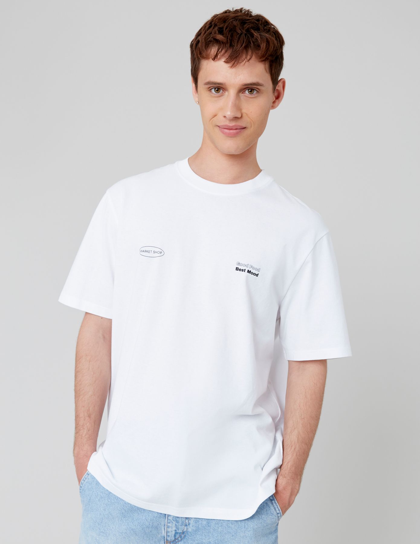 T-shirt imprimé devant dos