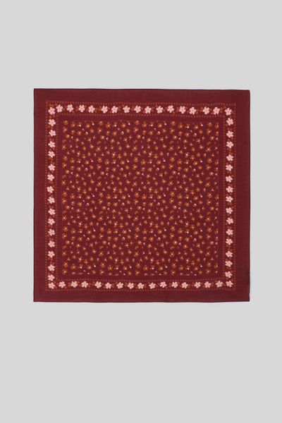 Foulard coton imprimé