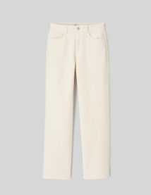 Pantalon straight velours