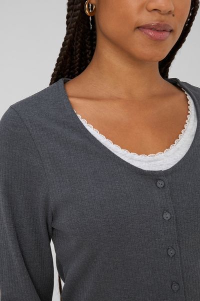 T-shirt manches longues superpos&eacute;