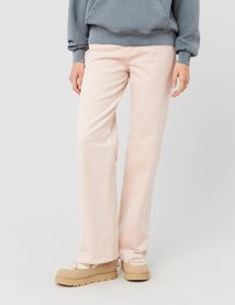 Pantalon straight velours
