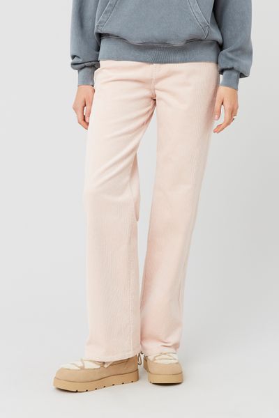 Pantalon straight velours
