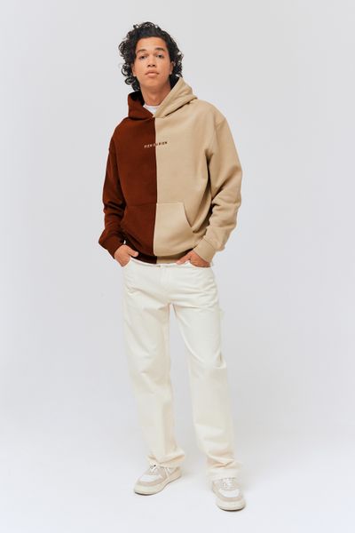 Sweat à capuche colorblock