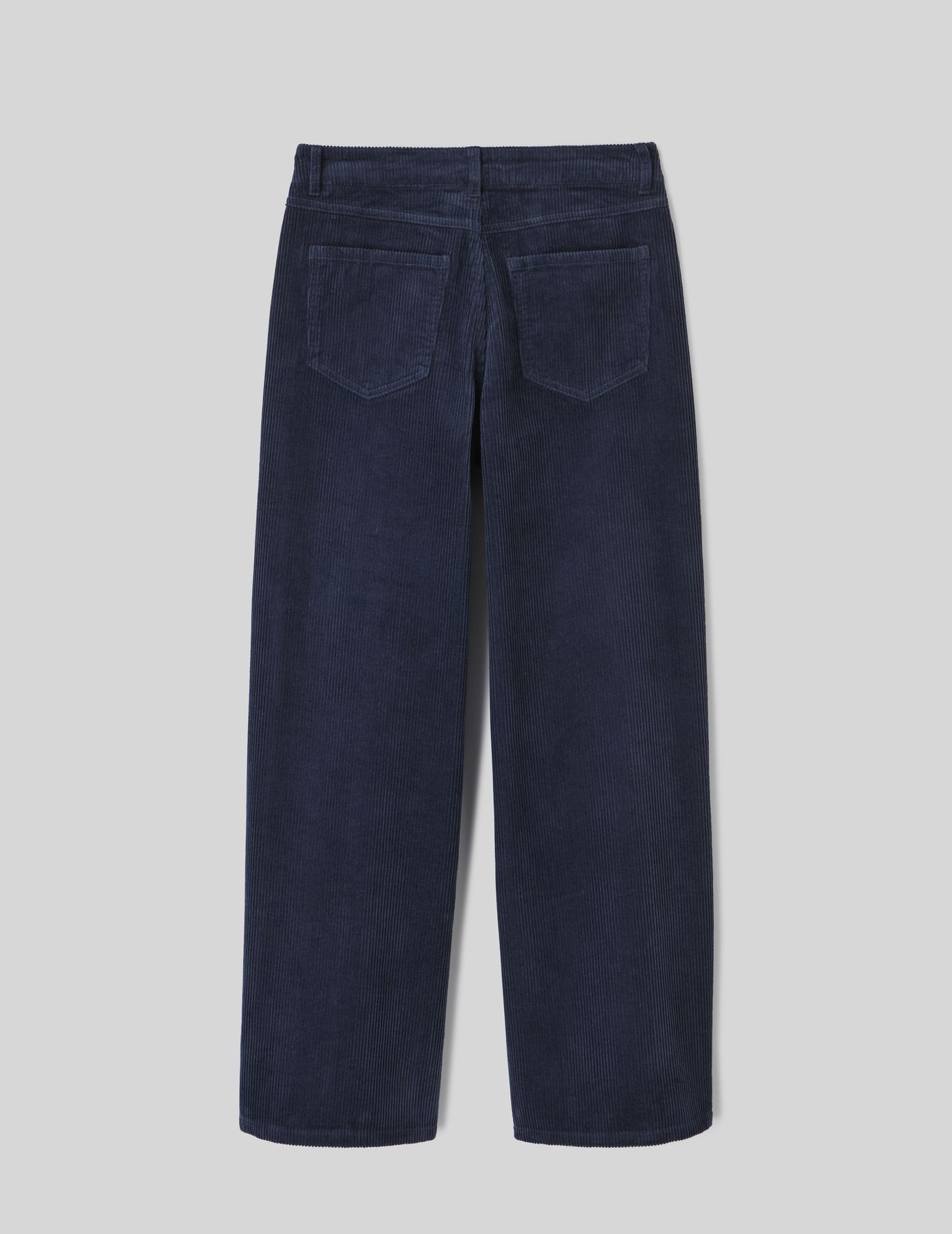 Pantalon wide leg velours