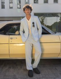 Pantalon de ville fluide loose