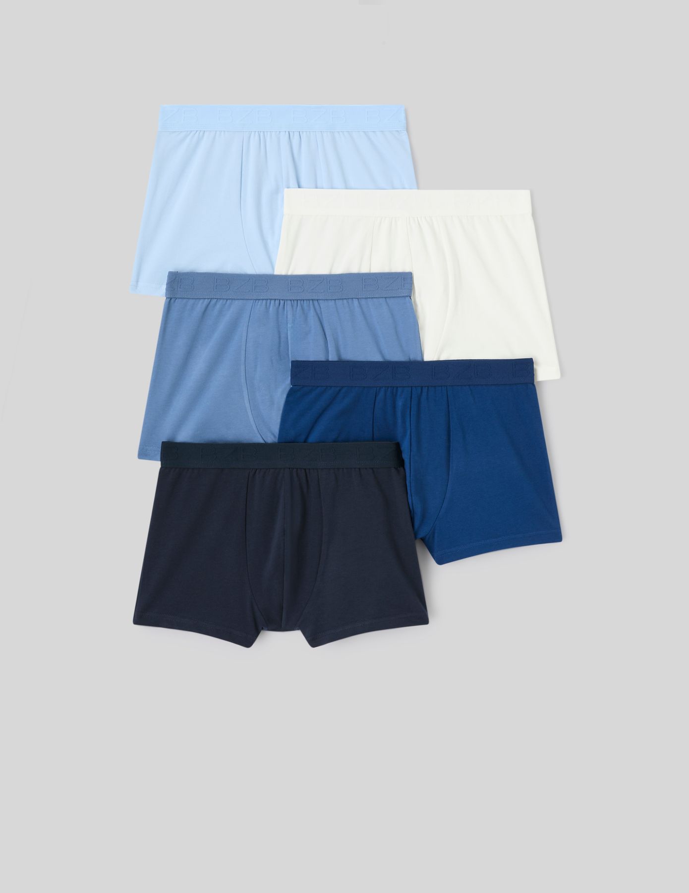 Lot de 5 boxers