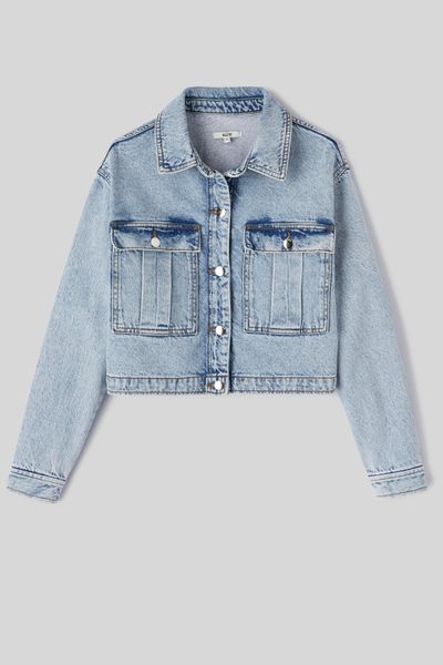 Veste en jean courte