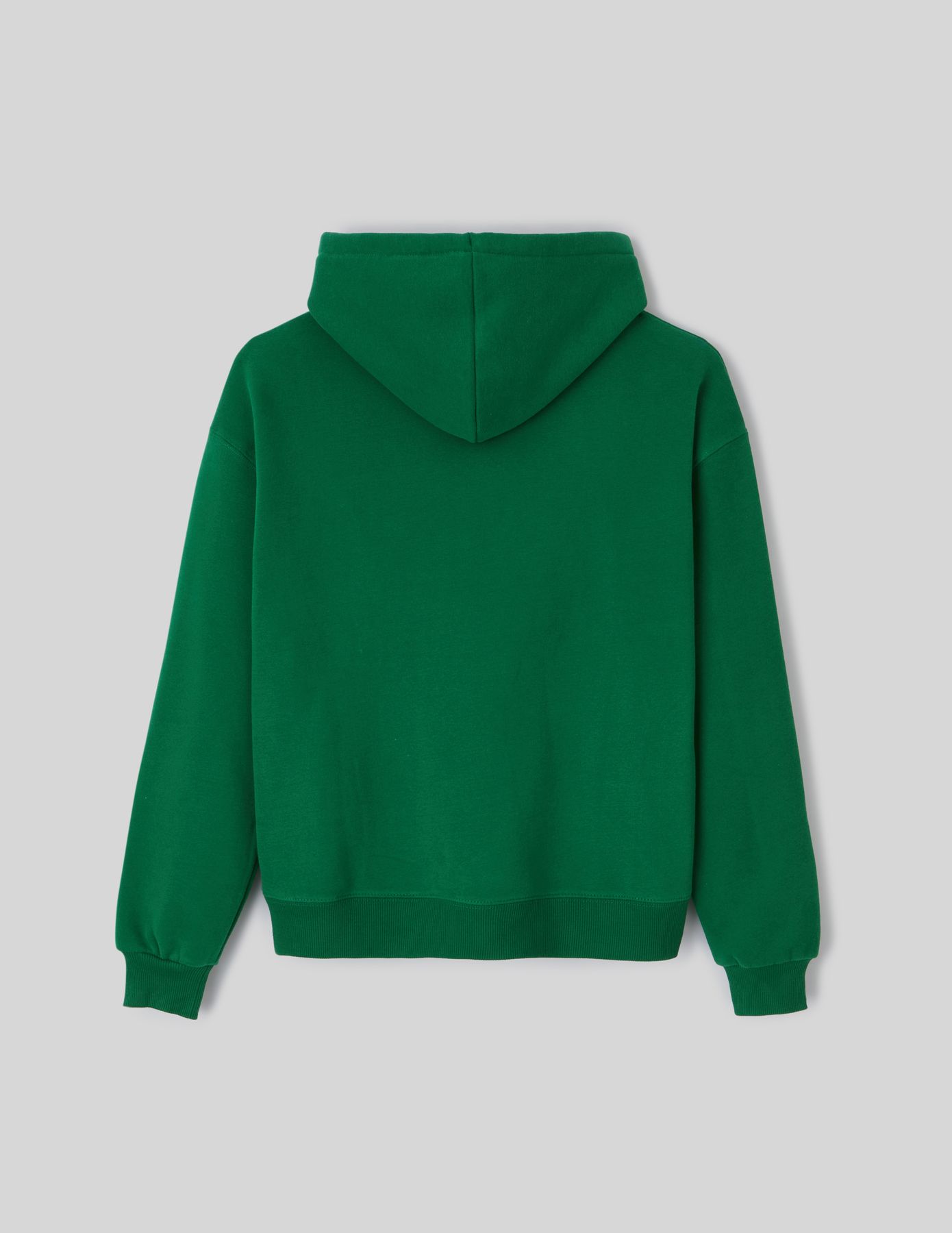 Sweat col capuche uni
