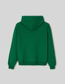 Sweat col capuche uni