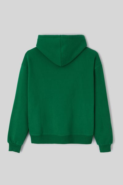 Sweat col capuche uni