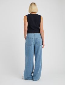 Gilet de costume rayé