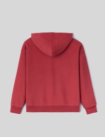 Sweat à capuche uni