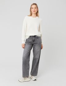 Pull col rond premium