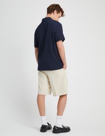 Polo maille fantaisie