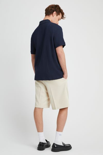 Polo maille fantaisie