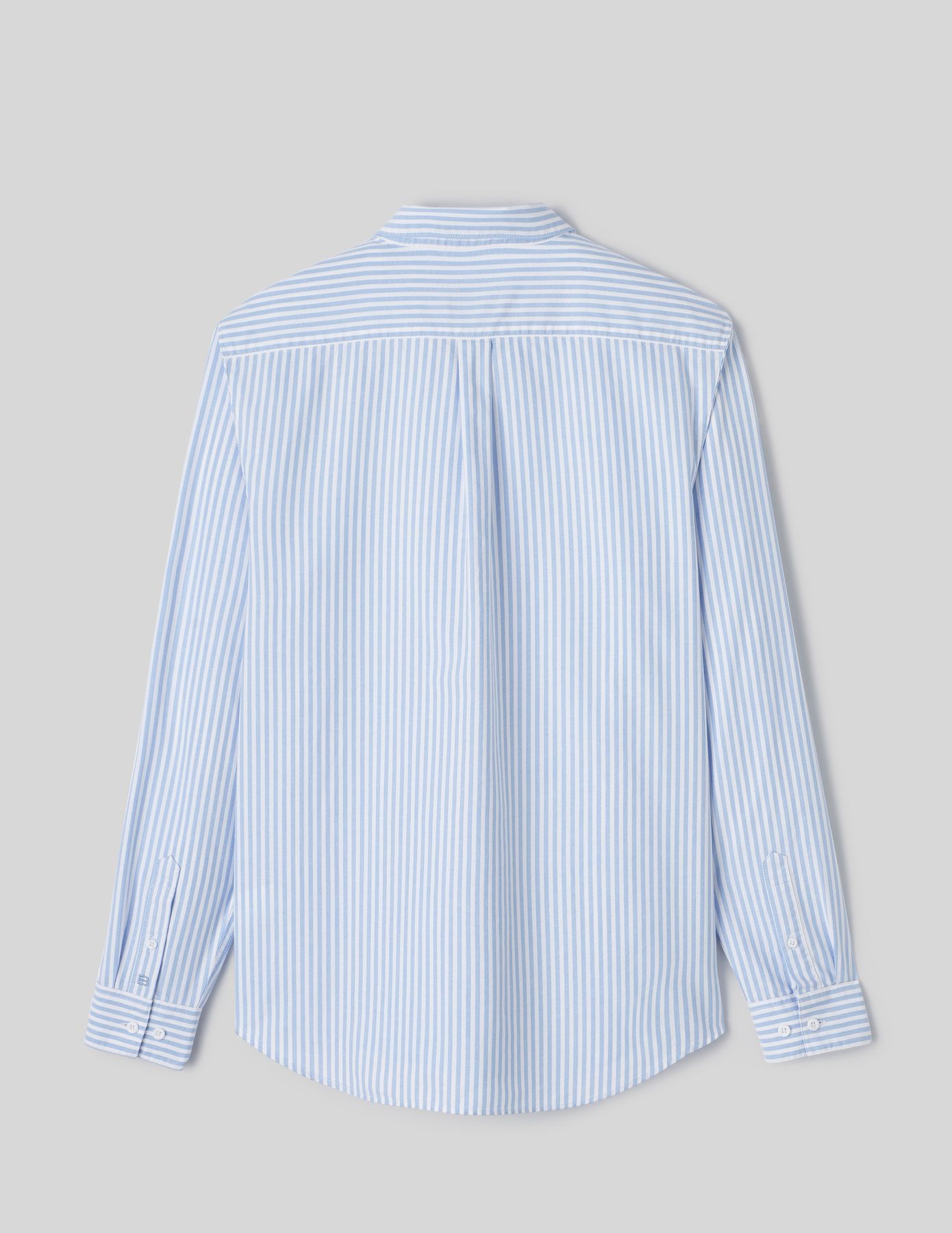 Chemise rayée droite