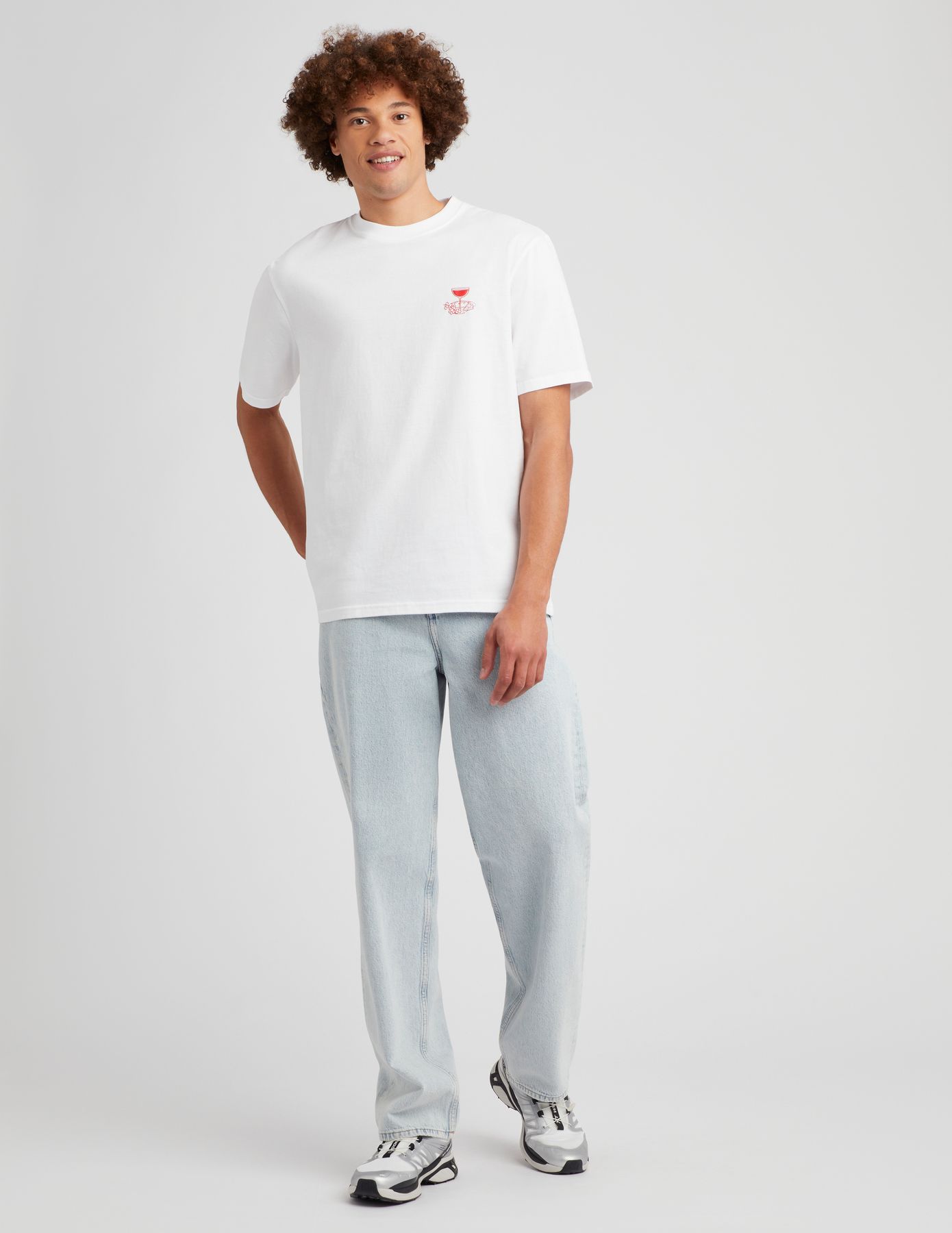 T-shirt imprimé devant dos