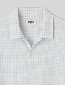 Chemise manches courtes &agrave; carreaux