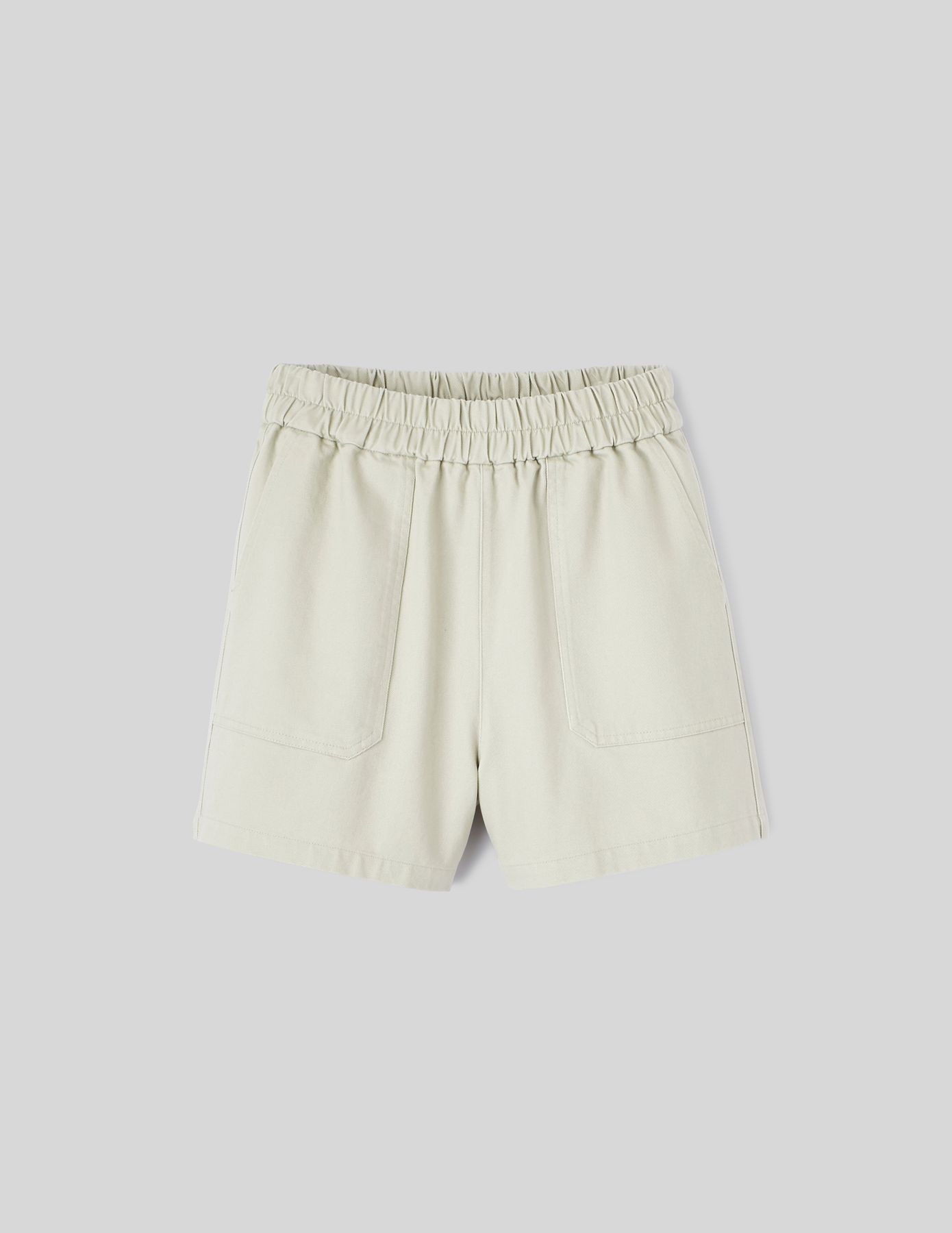 Short taille élastiquée