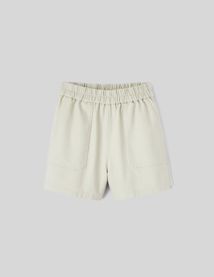 Short taille élastiquée