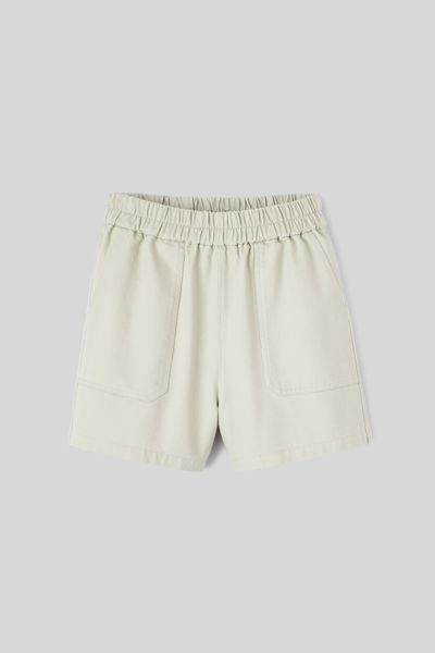 Short taille élastiquée