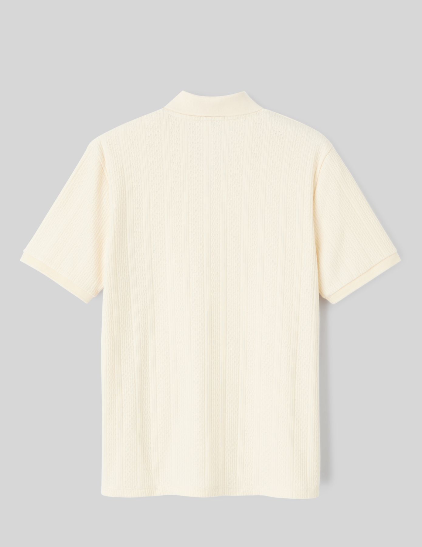 Polo maille fantaisie