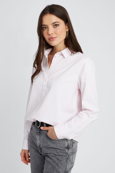 Chemise oxford rayée