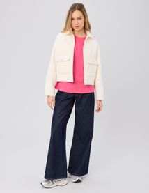 T-shirt imprim&eacute; devant/dos