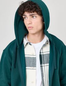 Sweat zippé à capuche