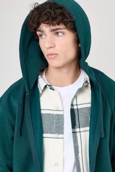 Sweat zippé à capuche