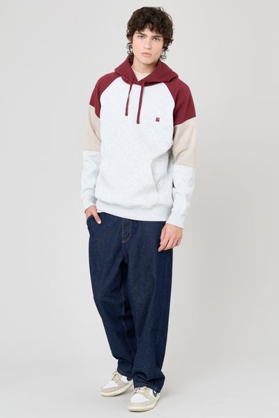 Sweat colorblock à capuche