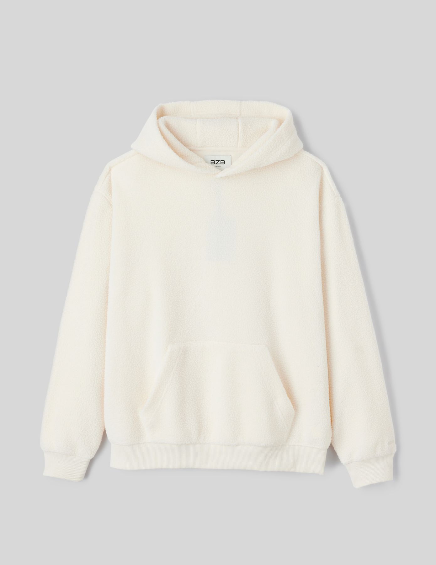 Sweat sherpa à capuche