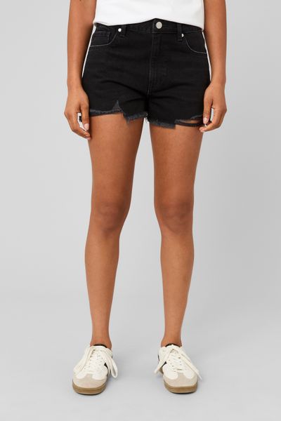 Short en Denim Raw cut