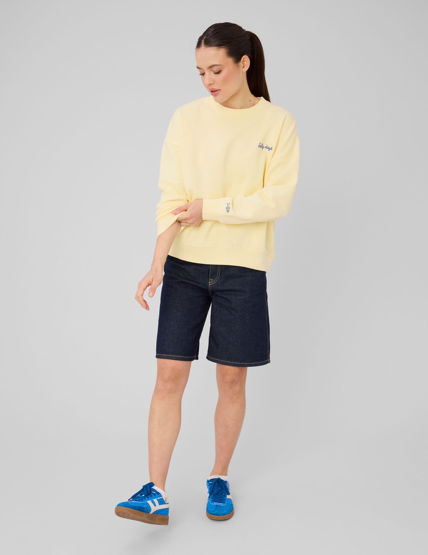 Sweat col rond imprim&eacute;